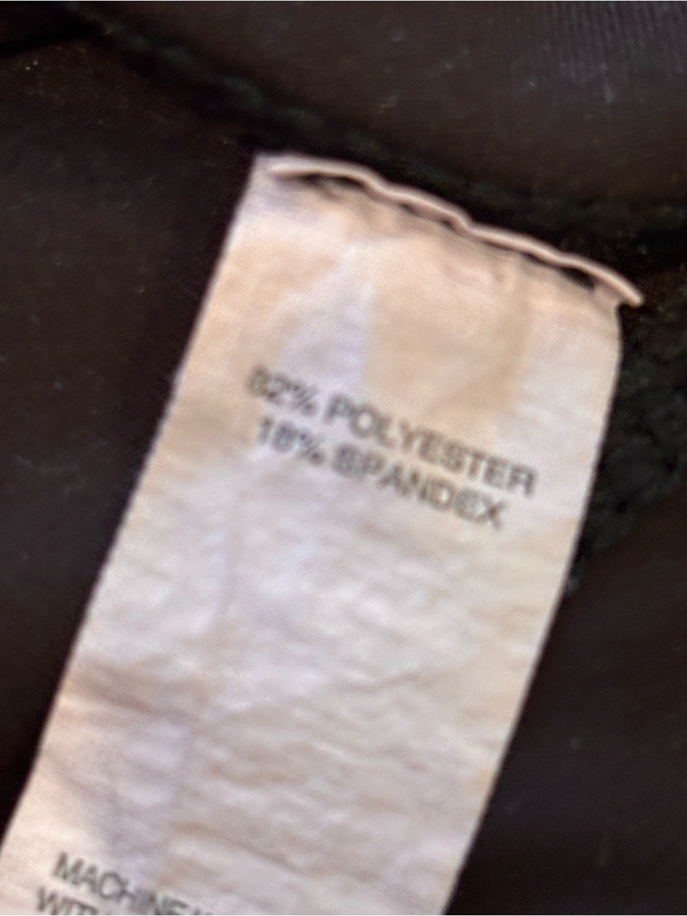 PAC 1980 PacSun Black Flare Fold-Over Waist Pants - Picture 4 of 6